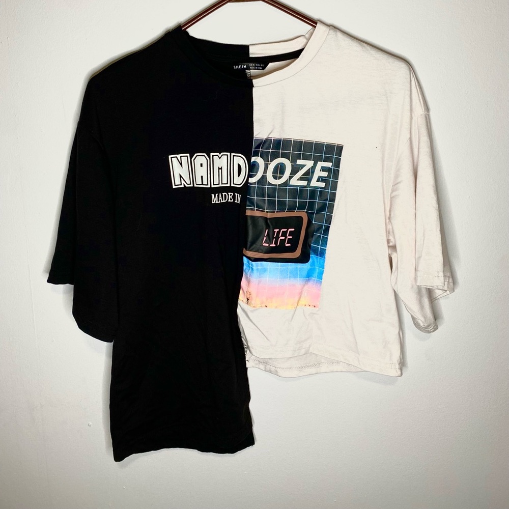 Asymmetrical T-shirt